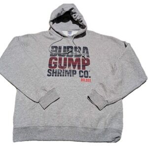 Bubba Gump Shrimp Co. Sweatshirt Mens‎ Hooded Jacket Medium Forest Gump Movie